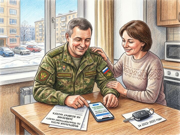 Как ветеранам боевых действий и участникам СВО вернуть переплату по транспортному налогу