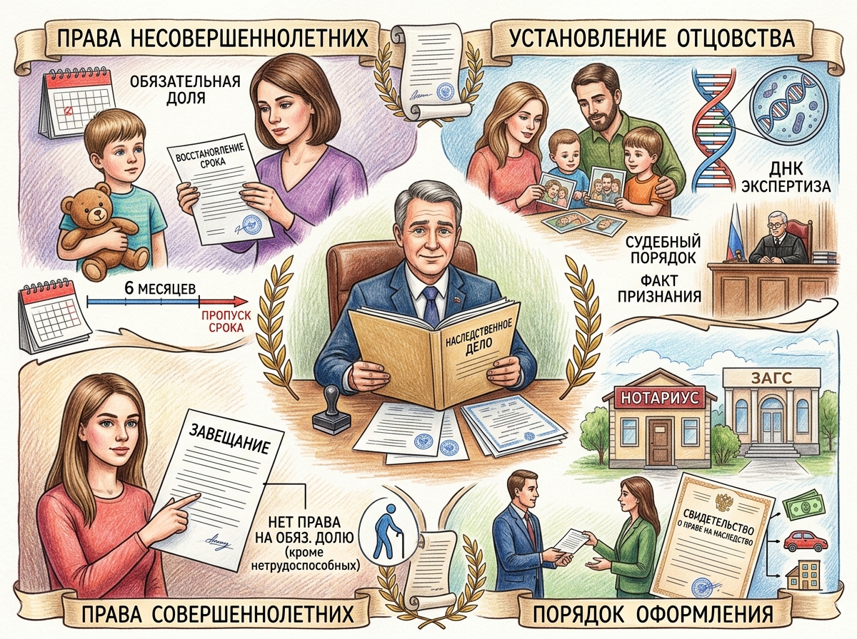 Наследственные права детей погибшего участника СВО: полный разбор
