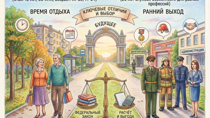 Пенсия за выслугу лет или по старости: разбираемся в различиях и выбираем выгодный вариант