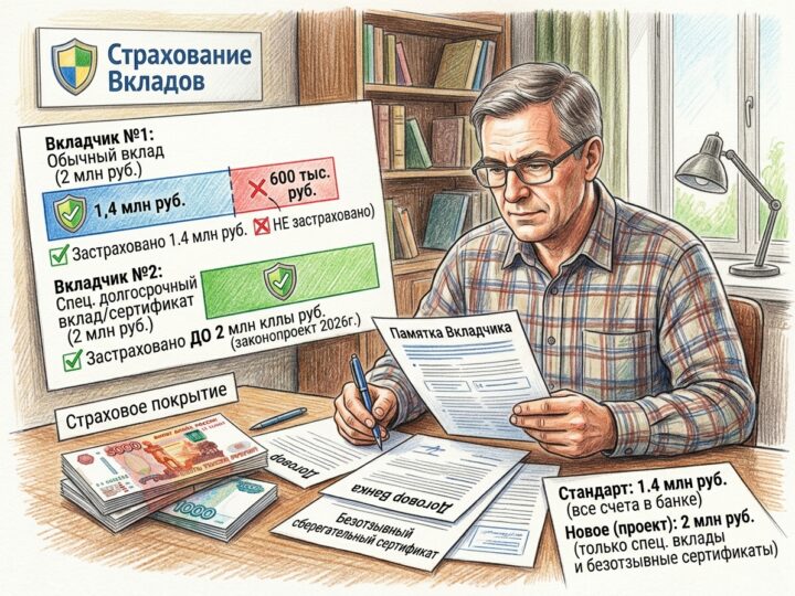 2 млн на вкладе, а застраховано 1,4 млн: как вернуть свои деньги