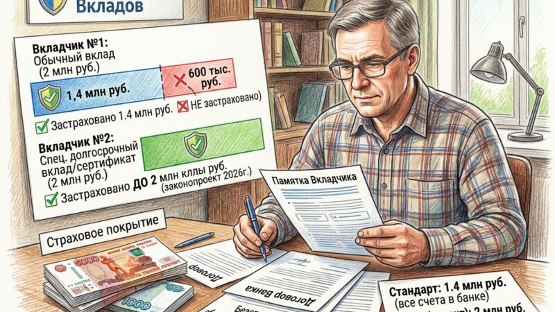 2 млн на вкладе, а застраховано 1,4 млн: как вернуть свои деньги