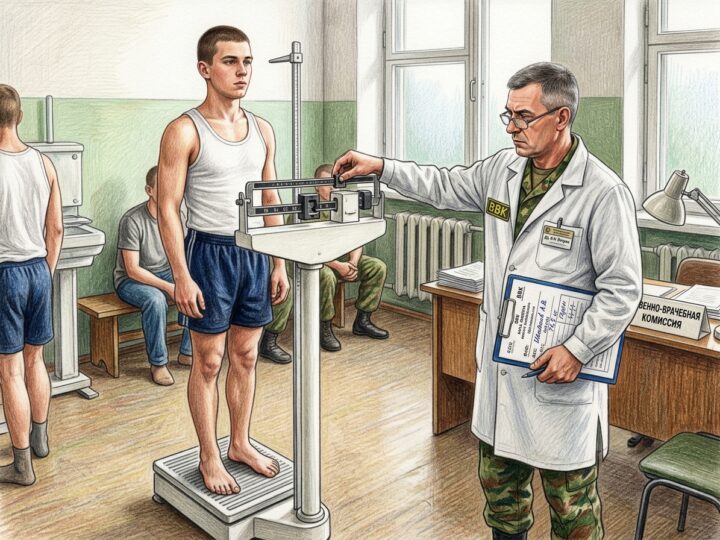 С каким весом не берут в армию в 2026 году: официальные критерии и категории годности